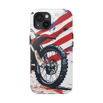 Dirt bike Wheel Tough Phone Cases