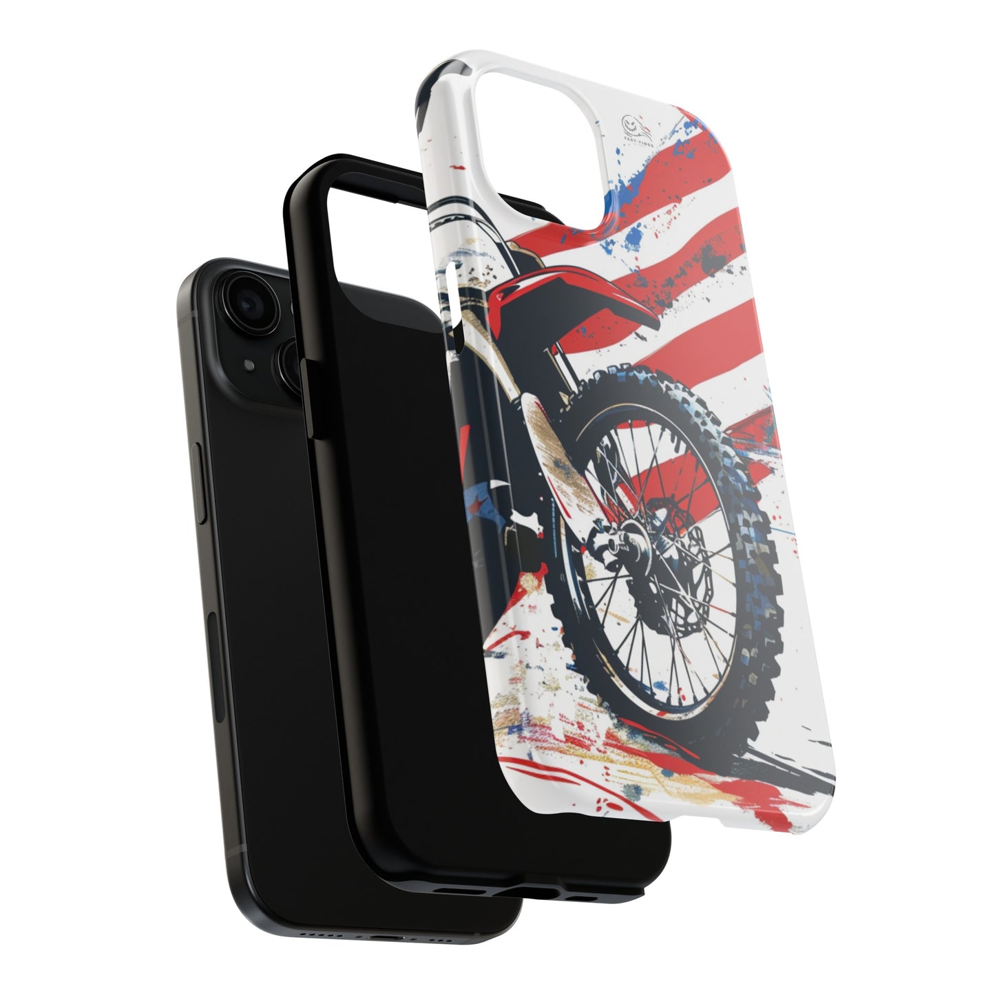 Dirt bike Wheel Tough Phone Cases