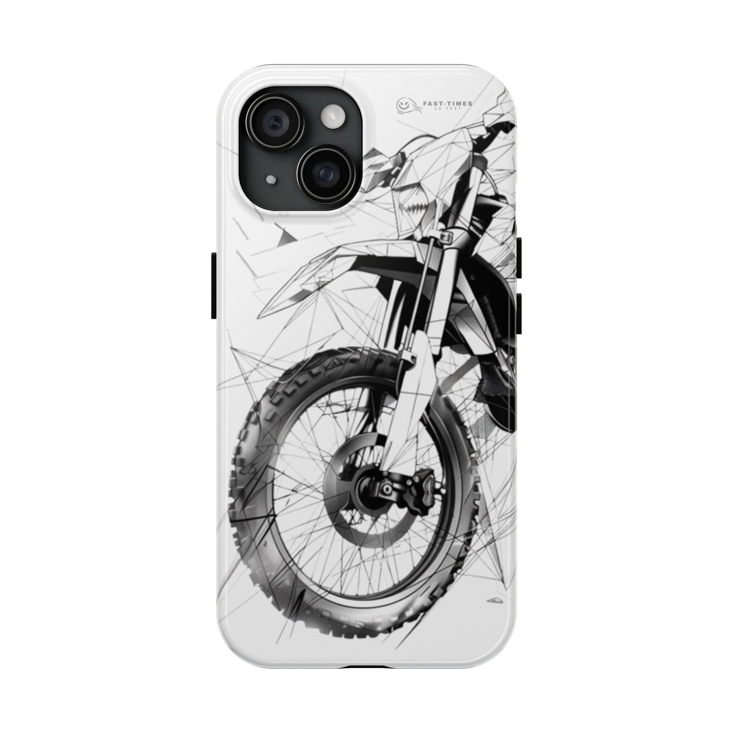 Geometric iPhone 15 Tough Phone Cases